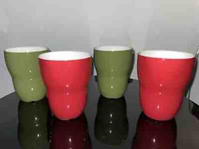 STARBUCKS AIDA DOUBLE WALLED CUP TEA MUG TUMBLER 2008 8 OZ Set 4 NEVER USED - Sold on eBay Sep 07, 2021 for $25.00