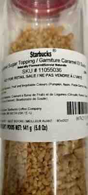 Starbucks Caramel Sugar Topping. Caramel Ribbon Crunch Frap. Topping. - Sold on eBay Sep 22, 2021 for $28.00