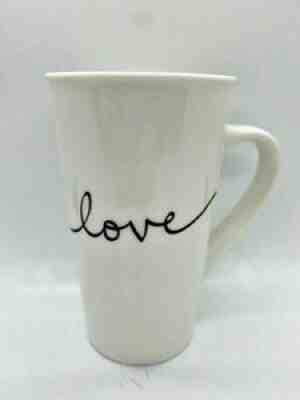 Starbucks 2017 Tall Love Mug 16 oz Latte Coffee Collectible - Sold on eBay Aug 14, 2021 for $12.50