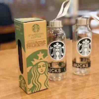 2021 HOT Starbucks Carry-on Portable Glass Cup Sport Outdoor Car Water Bottle - Sold on eBay Sep 19, 2021 for $18.99