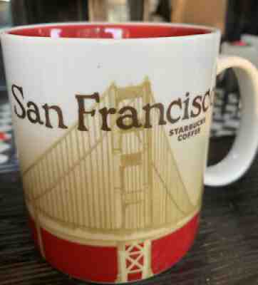Starbucks Coffee San Francisco Global City Icon Series Collectors Mug 2010 16 oz - Sold on eBay Sep 25, 2021 for $9.99
