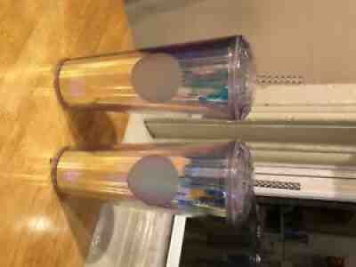 NEW Starbucks iridescent rainbow unicorn dome lid cold tumbler cup 24oz venti - Sold on eBay Jul 27, 2021 for $31.00