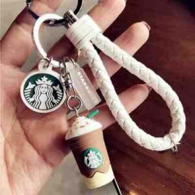 Starbucks Cup Keychain Starbucks Kawaii Keychain for Bag Car Key - Sold on eBay Aug 18, 2021 for $8.99