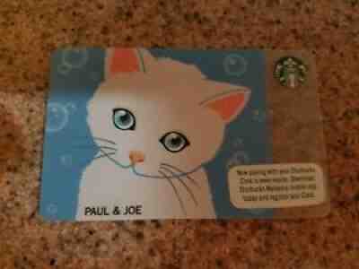 HARD to FIND STARBUCKS Malaysia 2017 Co-Branded Paul & Joe Gift Card US Seller - Sold on eBay Sep 21, 2021 for $5.25