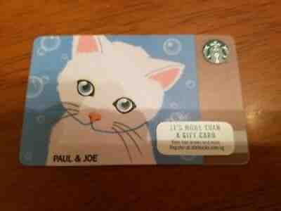 Rare Now! STARBUCKS Singapore 2017 Paul & Joe Gift Card MINT! US SELLER - Sold on eBay Jul 02, 2021 for $6.50