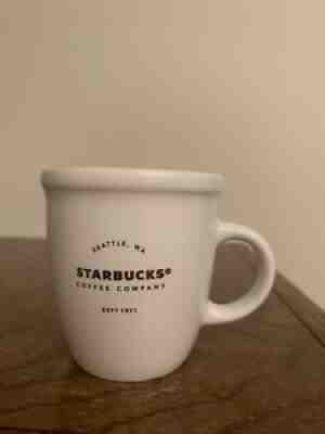 Starbucks Coffee Company WHITE Espresso Cup Mug 3oz / 89ml - 2016 - Sold on eBay Jul 01, 2021 for $8.00