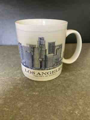 Starbucks Architect Series Mug Los Angeles Mug Cup 2008 18 Oz White Blue - Sold on eBay Aug 07, 2021 for $14.99
