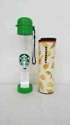 Starbucks Gourd Twist Lid Tumbler H2GO Bottle Lot - Sold on eBay Aug 28, 2021 for $9.99