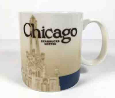 Starbucks Chicago Skyline 2012 16 fl oz Coffee Mug Global Icon Collector Series - Sold on eBay Aug 04, 2021 for $19.99