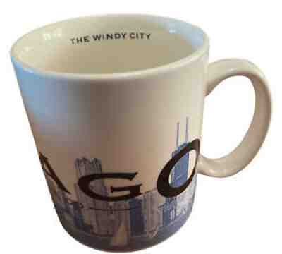 Starbucks Chicago Barista Skyline Series One Coffee Mug 2002 Windy City Cup 16oz - Sold on eBay Sep 25, 2021 for $24.53