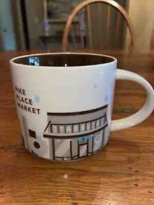 Starbucks~ Pikes Place Market ~ Mug You Are Here ~ 14oz - Sold on eBay Aug 27, 2021 for $12.00