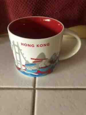 Starbucks You Are Here Hong Kong 14 oz Mug Cup - Sold on eBay Aug 31, 2021 for $15.00