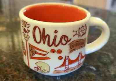Starbucks 2019 OHIO BEEN THERE Ornament Demitasse Espresso 2 Oz Mug * NO BOX * - Sold on eBay Aug 30, 2021 for $5.50