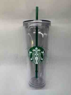 Starbucks NEW Venti Clear Double Wall Acrylic Cold Cup Tumbler (24 oz) - Sold on eBay Sep 27, 2021 for $19.99