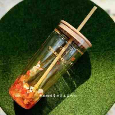 New Starbucks 2021 China Autumn Leaves Rabbit And Fox 20oz DW Glass Cup Tumbler - Sold on eBay Sep 23, 2021 for $65.99