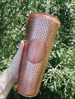 Starbucks Venti Rose Gold Studded Tumbler - RARE 2019 (PERFECT CONDITION) - Sold on eBay Jul 03, 2021 for $200.00