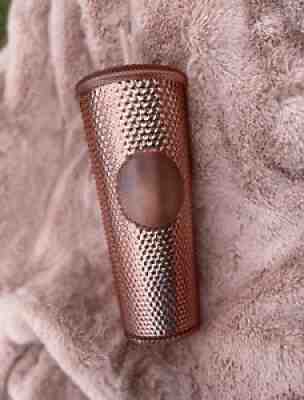Starbucks Rose Gold Studded Tumbler 2019 Rare and HTF - Sold on eBay Jul 28, 2021 for $200.00