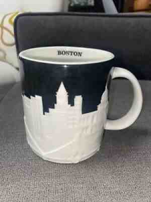 Starbucks 16oz. Relief Mug Boston - 2012 Boston Silhouette Mug Collector Series - Sold on eBay Jul 23, 2021 for $9.99