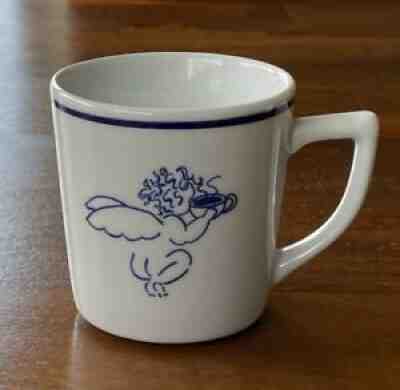 Starbucks 1994 Ceramic Mug Cherub Angel Blue White Design by Rosanna Imports - Sold on eBay Sep 25, 2021 for $10.00