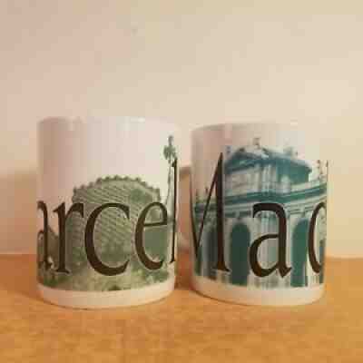 2 Starbucks Barcelona and Madrid Spain Collector Series mugs cups Original. - Sold on eBay Sep 29, 2021 for $9.95