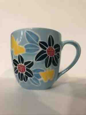 2006 Starbucks Flowers And Butterflies 16 oz Mug in RARE Blue Background Color! - Sold on eBay Sep 29, 2021 for $16.00