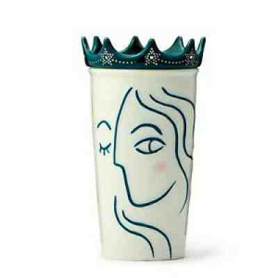 Starbucks 2017 Crown Anniversary Siren Crystal Ceramic Tumbler Traveler Mug 10oz - Sold on eBay Sep 04, 2021 for $49.82