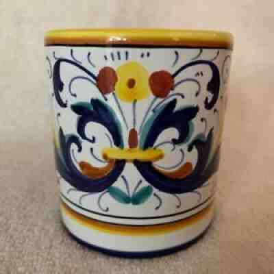 Starbucks Deruta Hand Painted Coffee Mug Cup Made in Italy 2008 Blue & Yellow - Sold on eBay Jul 06, 2021 for $29.99