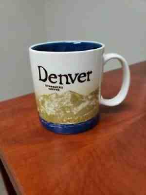 Starbucks Coffee Cup Mug Global Icon Collector Series 2009 Denver Colorado USA - Sold on eBay Sep 29, 2021 for $17.00