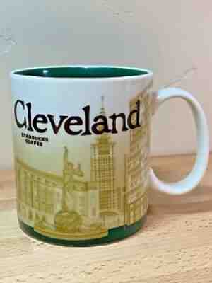 Starbucks CLEVELAND Ohio 2011 Global Icon Series Coffee Mug 16 oz - Sold on eBay Oct 02, 2021 for $30.00
