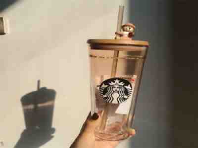 Starbucks Korea 2018 Autumn Figure Double Wall Glass Cold Cup 591ml limited - Sold on eBay Sep 30, 2021 for $100.00