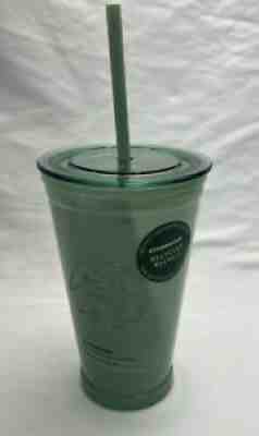 starbucks Frosted Mint Green Recycled Glass Cold Cup Tumbler With Straw - Sold on eBay Sep 27, 2021 for $34.95