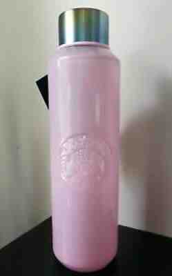 Starbucks 2021 Blush Pink Recycled Glass 20 oz Cold Water Bottle NEW WITH TAGS - Sold on eBay Sep 26, 2021 for $29.00