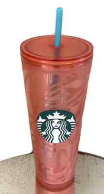 Starbucks Orange Swirl Tumbler Cup Summer 2020 NWT Rare - Sold on eBay Sep 28, 2021 for $35.00
