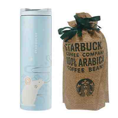 Starbucks Korea SS Troy NY W-mouse Tumbler 473ml 2020 New Year Limited - Sold on eBay Sep 02, 2021 for $109.99
