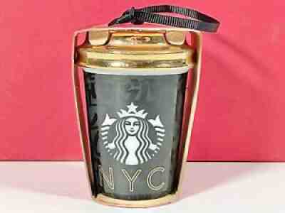 NEW! Starbucks Graffiti NYC New York City Black Ceramic Xmas Ornament 2015 RARE - Sold on eBay Sep 19, 2021 for $99.99