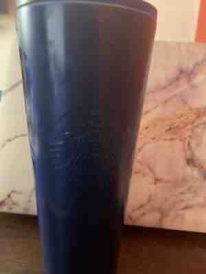 ð??NEW Starbucks Summer 2 June 2021 24 oz Blue Leaf Stainless Steel Tumbler Venti - Sold on eBay Sep 28, 2021 for $28.00