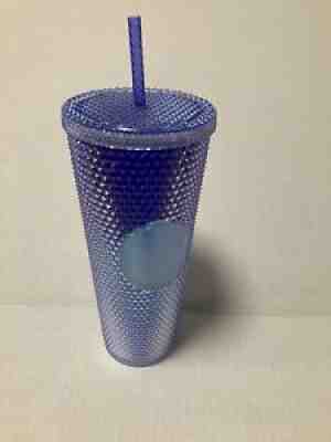 Starbucks Summer 2021 Blue Purple Ombre Studded Venti 24 oz Cold Cup Tumbler NWT - Sold on eBay Jul 27, 2021 for $42.00