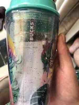 New Starbucks China Summer Tropical Rainforest Plastic Straw Cup no box - Sold on eBay Jul 28, 2021 for $31.00