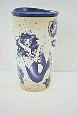 STARBUCKS 2016 MERMAID SIREN SAILOR TATTOO 12 OZ COFFEE TRAVEL TUMBLER/MUG & LID - Sold on eBay Sep 30, 2021 for $49.99