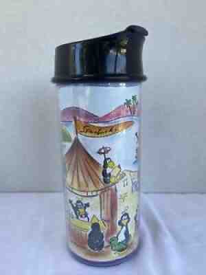 Starbucks Bodum Beach Penguin Personal French Press Travel Tumbler Mug 1999 - Sold on eBay Oct 03, 2021 for $12.99