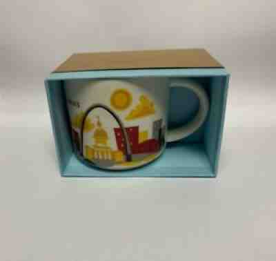 Starbucks You Are Here Mug ST LOUIS Missouri 14oz Coffee Cup/Mug Collection 2015 - Sold on eBay Sep 28, 2021 for $8.50