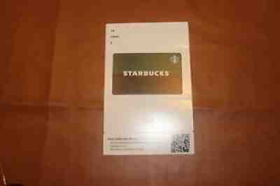 2021 STARBUCKS Green "STARBUCKS" Card Mounted on its own Sleeve w/RARE Line Mark - Sold on eBay Oct 01, 2021 for $6.50