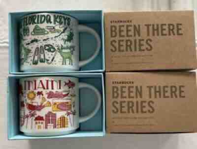 2 Mug Set: Florida Keys + Miami Been There Series 14 Ounce Starbucks Mugs - Sold on eBay Jul 27, 2021 for $74.95