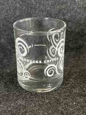 Starbucks Barista Espresso Shot Glass 1 Oz. 2 Oz. Swirl Design Clear Glass White - Sold on eBay Oct 05, 2021 for $15.00