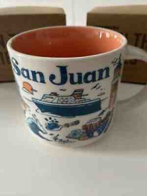 Starbucks Coffee Been There Series 14oz Mug SAN JUAN Puerto Rico Cup New W/ Box - Sold on eBay Oct 02, 2021 for $19.99