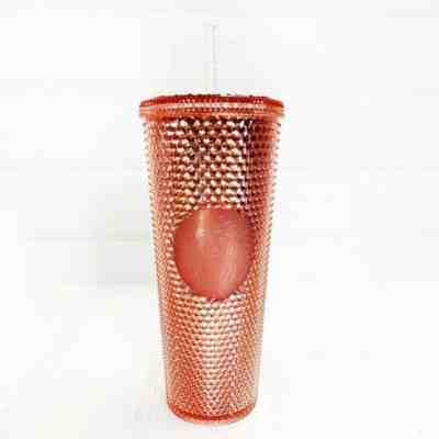New Starbucks 24 oz Iridescent Cold Cup - Rose Gold - Sold on eBay Aug 01, 2021 for $187.50