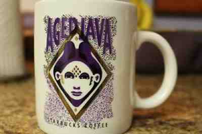 COLLECTOR PIECE! Rare Starbucks Coffee Mug "Aged Java" 12 fl oz EUC Purple - Sold on eBay Jul 10, 2021 for $8.50