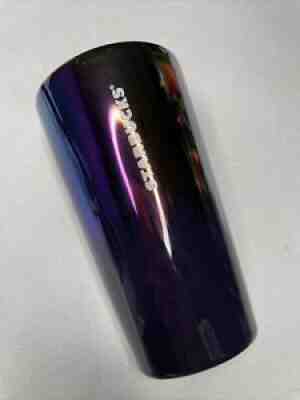 Starbucks Royal Purple Iridescent Ceramic Tumbler Oil Slick NEW WITH TAG - Sold on eBay Oct 02, 2021 for $24.99