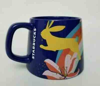 FREE SHIPPING Starbucks Spring 2021 Blue Bunny Mug 14oz Ceramic Easter New RARE - Sold on eBay Sep 26, 2021 for $6.50