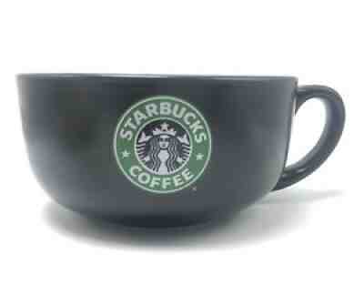 Starbucks Oversized Coffee Mug Latte Wide 2008 Black Logo 18 Ounce - Sold on eBay Oct 05, 2021 for $24.99